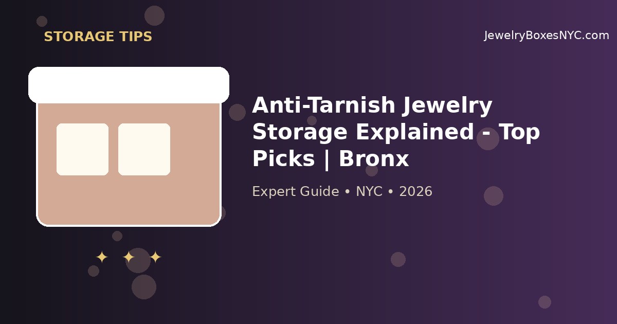 Anti-Tarnish Jewelry Storage Explained - Top Picks | Bronx