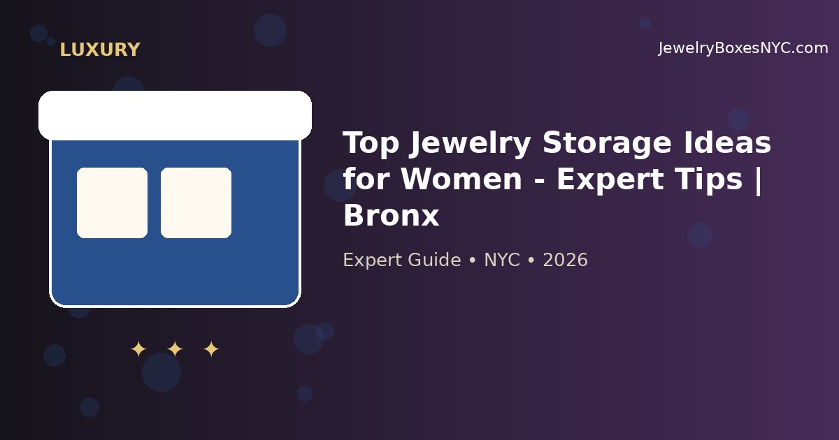 Top Jewelry Storage Ideas for Women - Expert Tips | Bronx