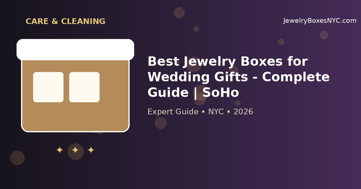 Best Jewelry Boxes for Wedding Gifts - Complete Guide | SoHo